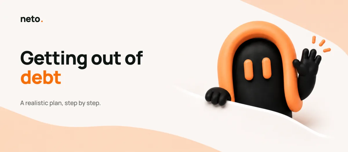 How to get out of debt, step by step